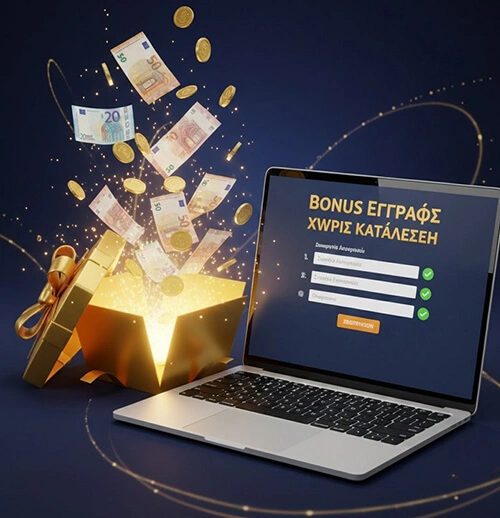 Bonus εγγραφής χωρίς κατάθεση - Πώς να λάβετε δωρεάν casino bonus