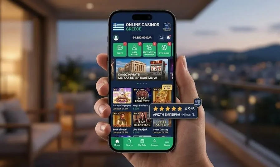 Greek casino online – live casino με πραγματικούς κρουπιέρηδες